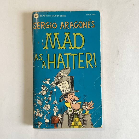 4 /💲20 🤑 1981 MAD as a Hatter cartoon book - Picture 1 of 5